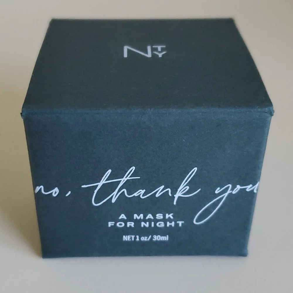 No, thank you Skincare A Mask for Night  NEW  Manuka Honey-packed Overnight Face